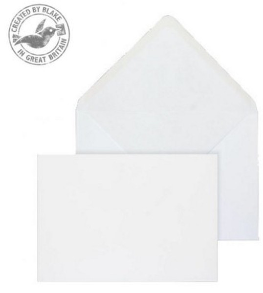Blake Purely Everyday White Gummed Banker Invitation B6 125x176mm 90gsm (Pack 1000) envelope