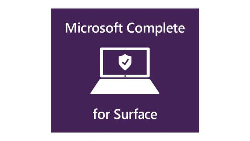 Microsoft Surface Book Complete Warranty 4Y
