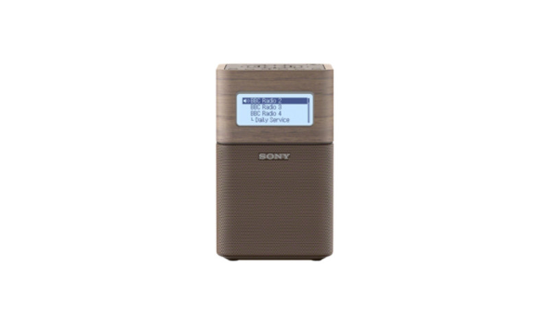 Sony XDR-V1BTD Tragbar Braun Radio