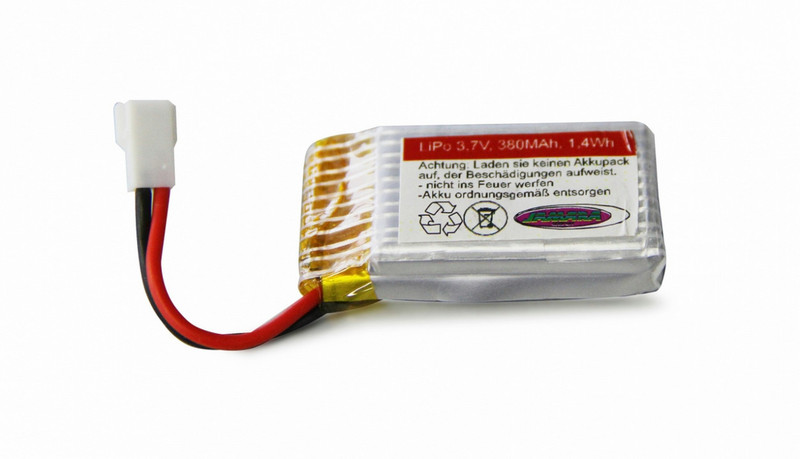 Jamara 423029 Lithium Polymer 380mAh 3.7V rechargeable battery