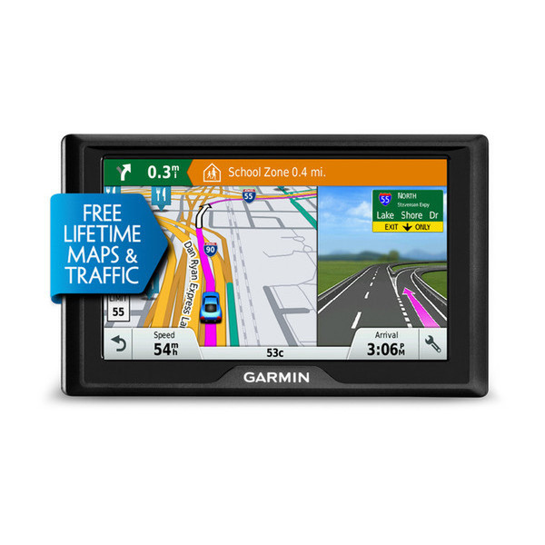 Garmin Drive 50LMT Fixed 5" TFT Touchscreen 170.8g Black
