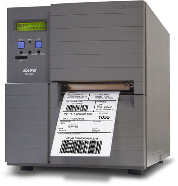 OKI LM412E 305 x 305DPI label printer