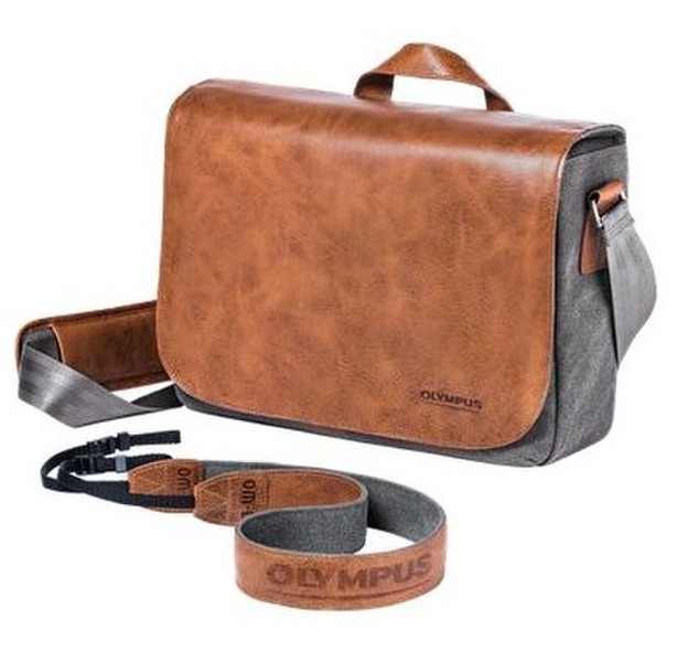 Olympus E0410225 Shoulder case Brown,Grey,Silver