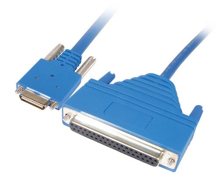 Cisco CAB-SS-449FC-RF Smart Serial 26-PIN DB37 RS449 DCE Blue