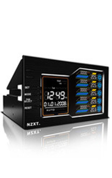 NZXT Sentry LX 5channels LCD Black fan speed controller
