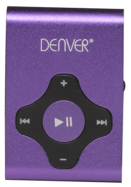 Denver MPS-409C MP3 4GB Schwarz, Violett