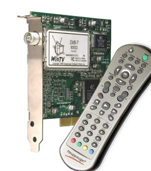 Hauppauge WinTV-NOVA-T digital terrestrial TV Внутренний DVB-T PCI