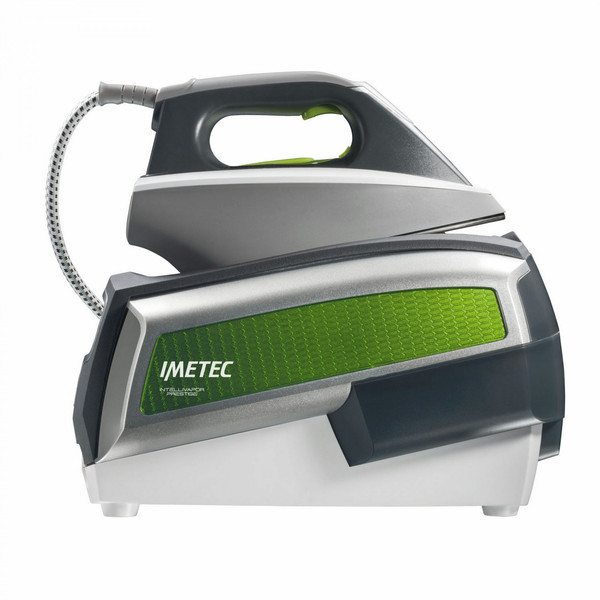 Imetec Intellivapor Prestige 1800W Stainless Steel soleplate Grün, Grau, Weiß Dampfbügelstation