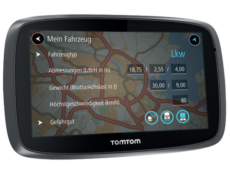 TomTom TRUCKER 500 Фиксированный 5