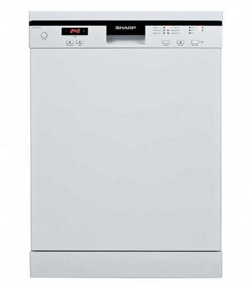 Sharp QW-T13F491WEU Countertop 12place settings A+ dishwasher