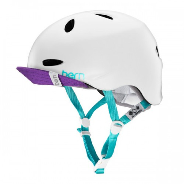 Bern Berkeley MSRP Half shell M/L Turquoise,Violet,White bicycle helmet