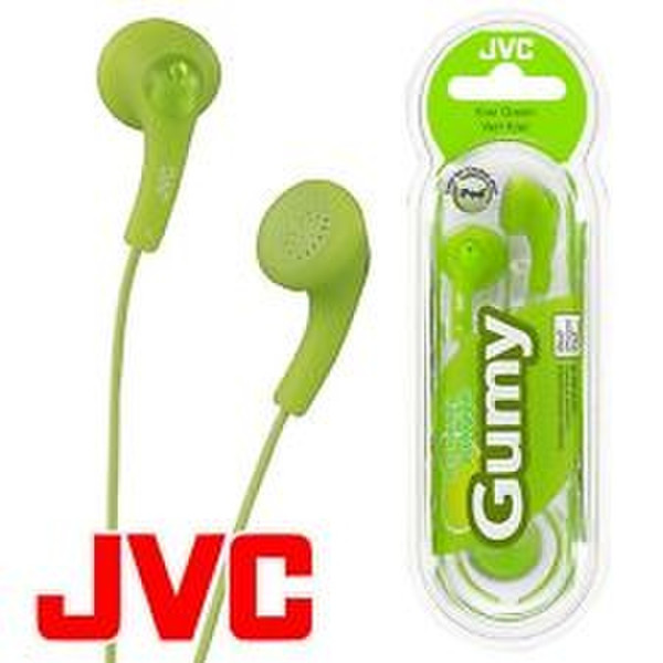 JVC HA-F14 Intraaural In-ear Green