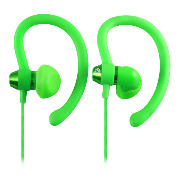 Moki 90° Sports Intraaural Ear-hook Green