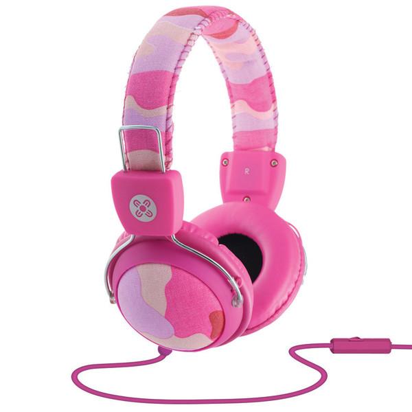 Moki Camo Binaural Kopfband Pink