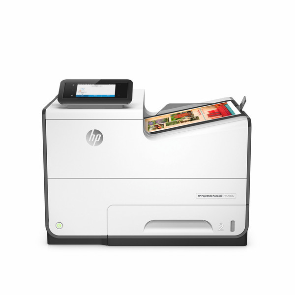 HP PageWide Managed P55250dw Цвет 2400 x 1200dpi A4 Wi-Fi Серый струйный принтер