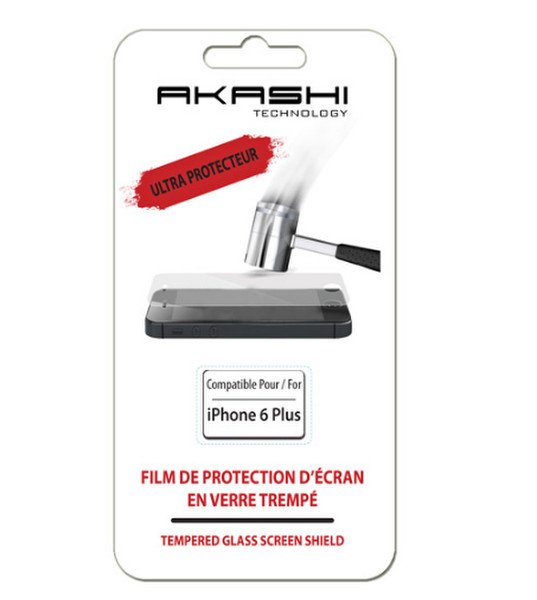 Akashi ALTSCRIP6+2TG Clear 6 PLUS/6S screen protector