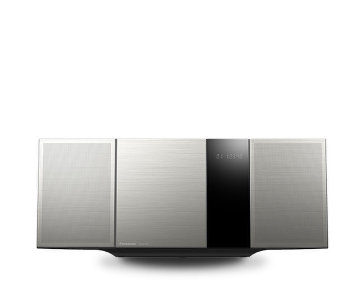 Panasonic Micro HiFi System SC-HC397 Micro-Set 40W Silber