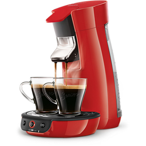 Philips HD 7829/89 freestanding Fully-auto Pod coffee machine 0.9L 6cups Red