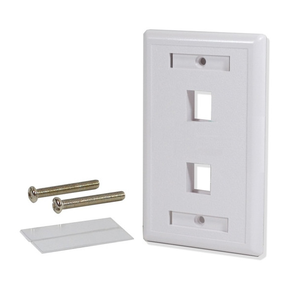 Logico WP302 White switch plate/outlet cover