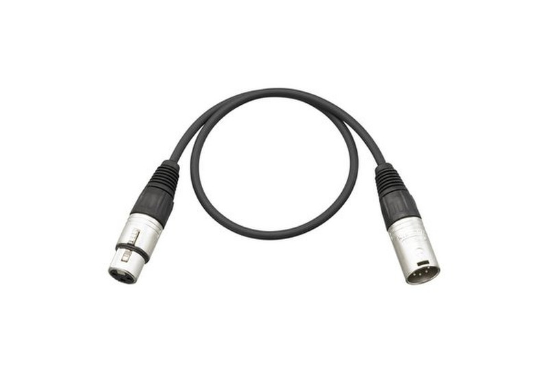 Sony EC05X3F5M 0.5м XLR (3-pin) XLR (5-pin) Черный аудио кабель