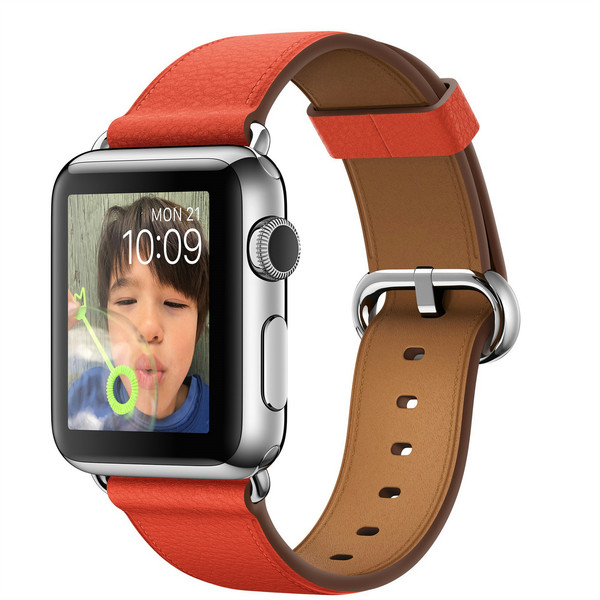 Apple Watch 1.32Zoll OLED 40g Edelstahl Smartwatch