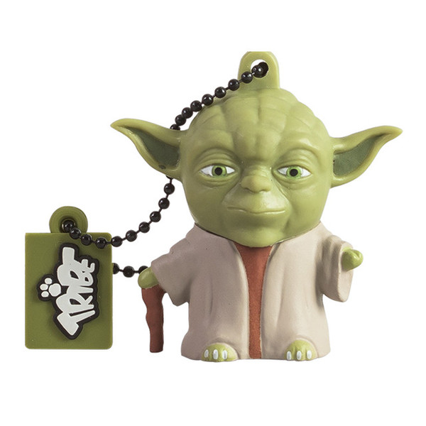 Tribe Star Wars - Yoda 16ГБ USB 2.0 Type-A Разноцветный USB флеш накопитель