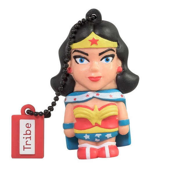 Tribe Marvel - Wonder Woman 16GB USB 2.0 Type-A Multicolour USB flash drive
