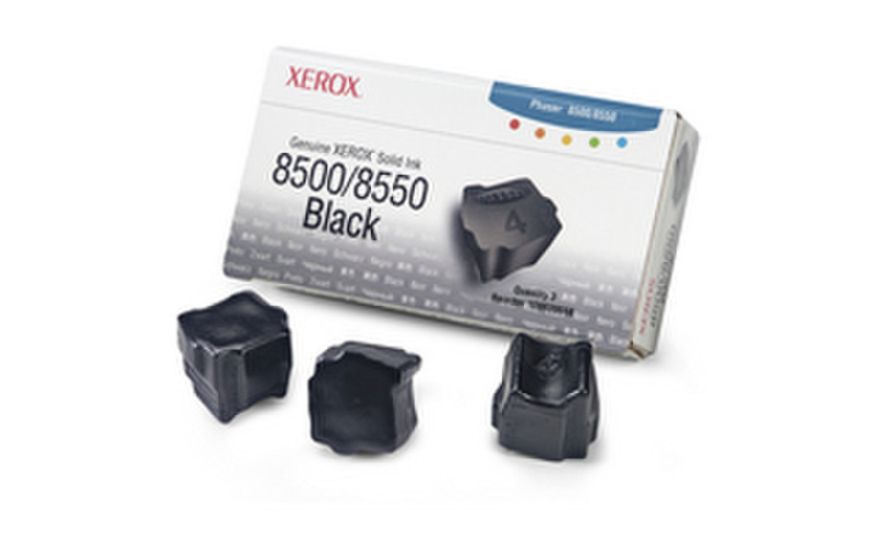 Tektronix Solid Ink 8500/8550 Black (3 Sticks) 3000страниц 3шт чернильный стержень