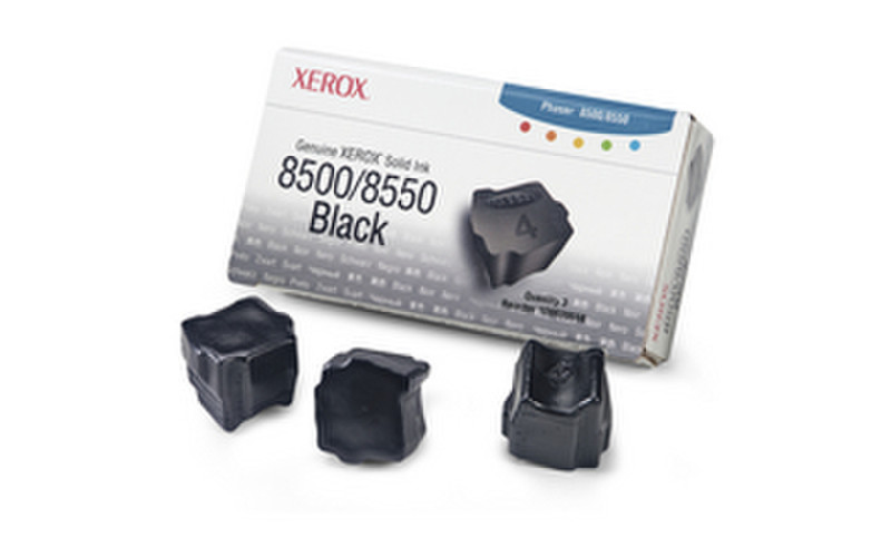 Tektronix Solid Ink 8500/8550 Black (3 Sticks) 3000Seiten 3Stück(e) Tinten Colorstick