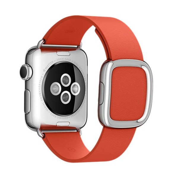 Apple MMGY2ZM/A Band Rot Leder Smartwatch-Zubehör