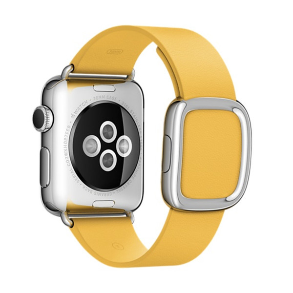 Apple MME22ZM/A Band Gelb Leder Smartwatch-Zubehör