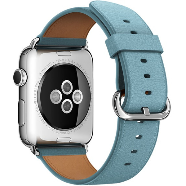 Apple MMGR2ZM/A Band Blau Leder Smartwatch-Zubehör