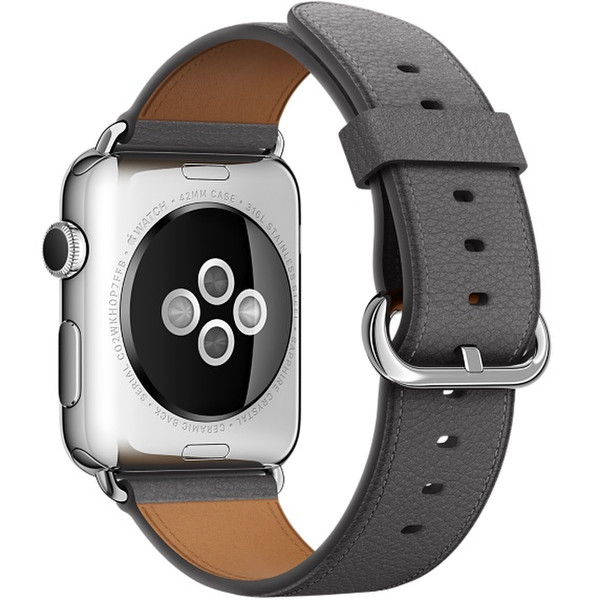 Apple MMGW2ZM/A Band Grau Leder Smartwatch-Zubehör