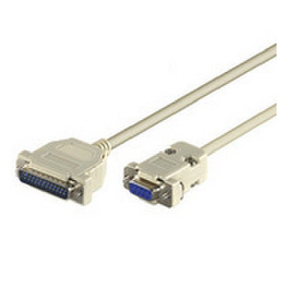 Microconnect 2m 9-pin/25-pin