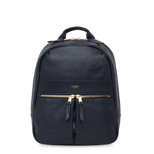 Knomo 20-402-NAV Leder Navy Rucksack