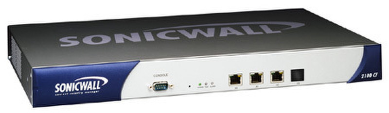 DELL SonicWALL Content Security Manager 2100 Content Filter - (25 users) Firewall (Hardware)