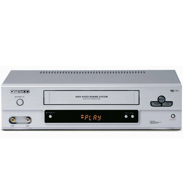 Daewoo Video Recorder SV-230 Silver video cassette recorder