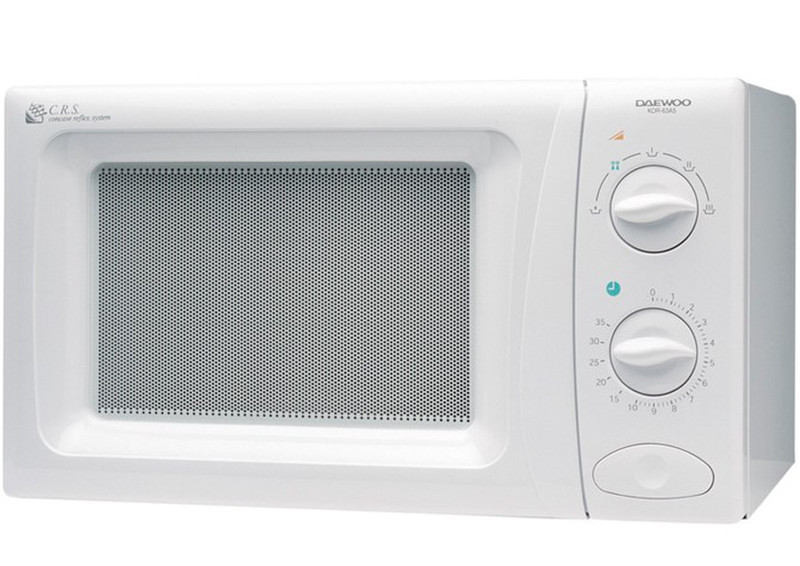 Daewoo KOR-63A5 White Microwave 19л 700Вт Белый