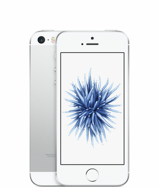 Apple iPhone SE Одна SIM-карта 4G 64ГБ Cеребряный, Белый смартфон