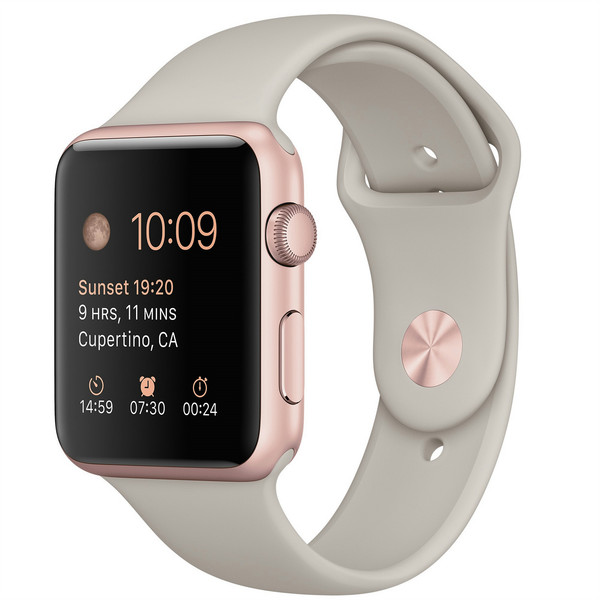 Apple Watch Sport 1.5Zoll OLED 30g Gold Smartwatch