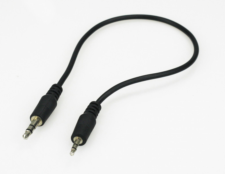 Xtech XTC-314 0.25m 2.5mm 3.5mm Schwarz Audio-Kabel