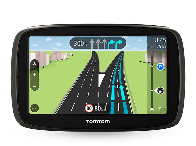 TomTom Start 50 Fixed 5Zoll Touchscreen 235g Schwarz, Silber Navigationssystem