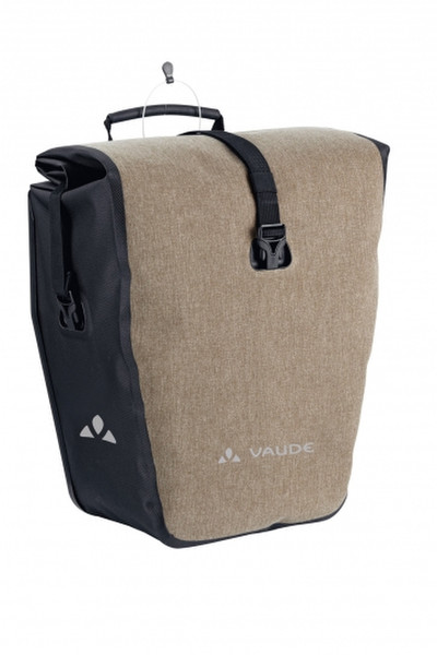 VAUDE Aqua Deluxe Single Rear Bicycle bag 24L Polyamide,Polyester,Polyurethane Black,Wood