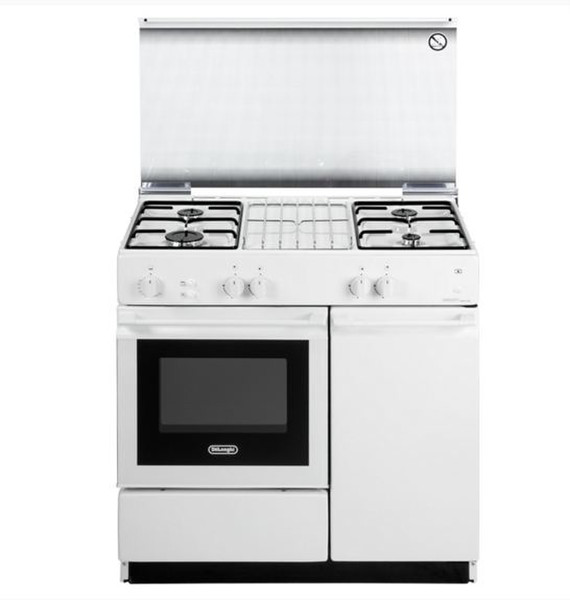 DeLonghi SGGW 854 N Freistehend Gas hob A Weiß Küchenherd