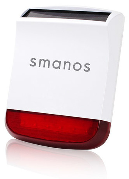 smanos SS2603 Wireless siren Вне помещения Красный, Белый сирена