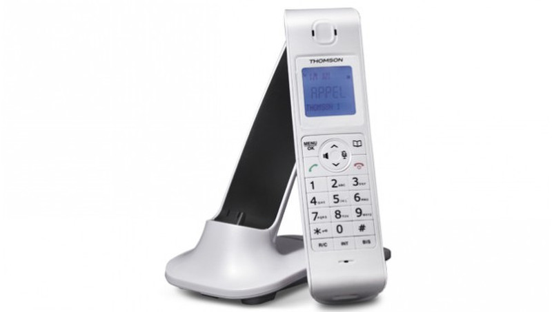 Thomson TH-570DWHT DECT Идентификация абонента (Caller ID) Белый телефон
