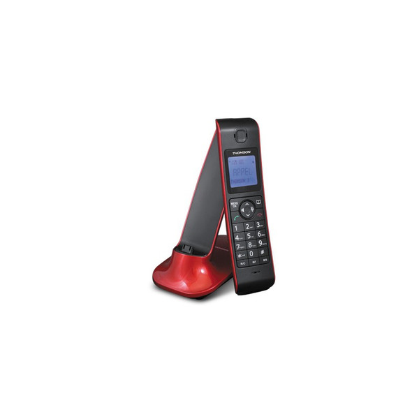 Thomson TH-570DRED DECT Черный, Красный телефон