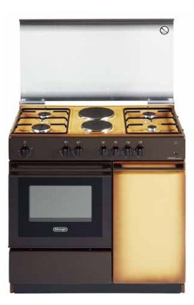 DeLonghi SEK 8542 N Freestanding Combi hob B Copper cooker