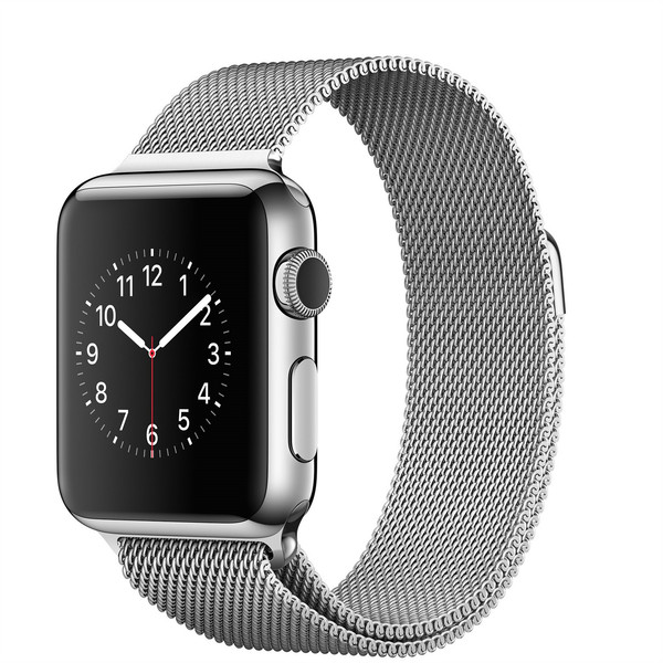 Apple Watch 1.32Zoll OLED 40g Edelstahl Smartwatch
