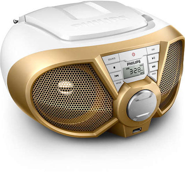 Philips CD soundmachine PX3125GX/78 Portable CD player Gold